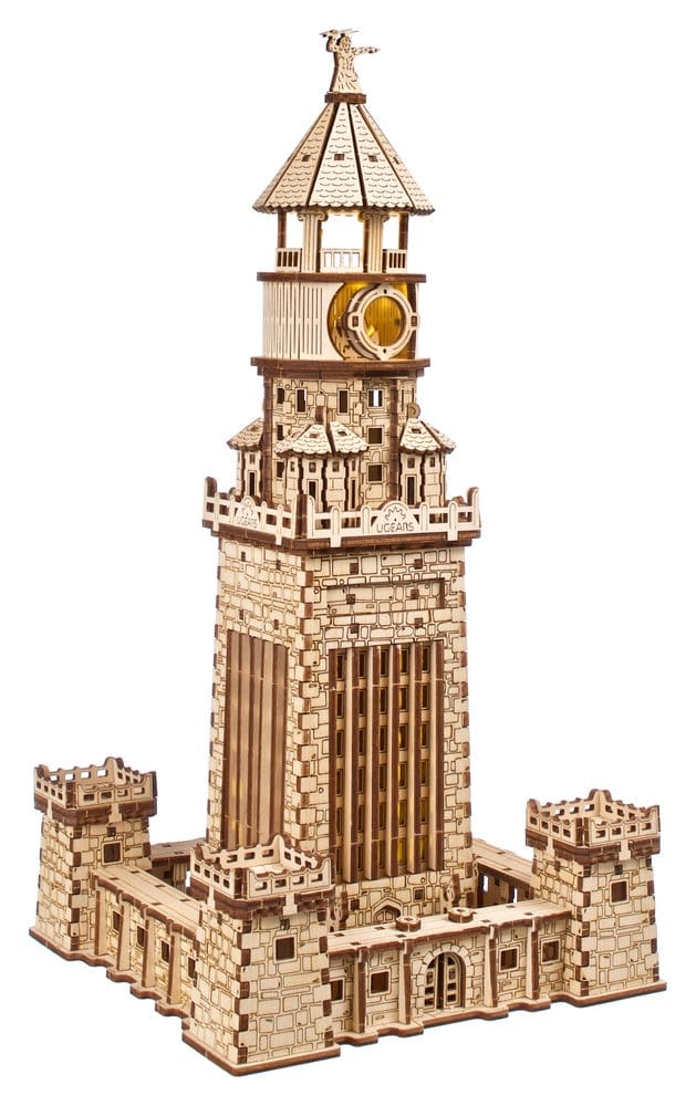 Ugears Puzzle de madera 3D Faro de Alejandría