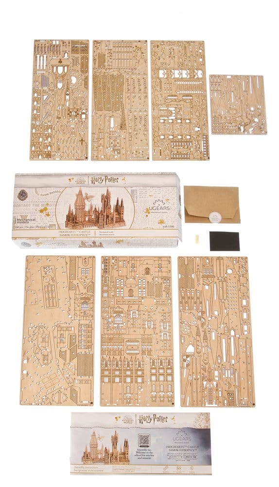 Harry Potter Puzzle de madera 3D Castillo de Hogwarts
