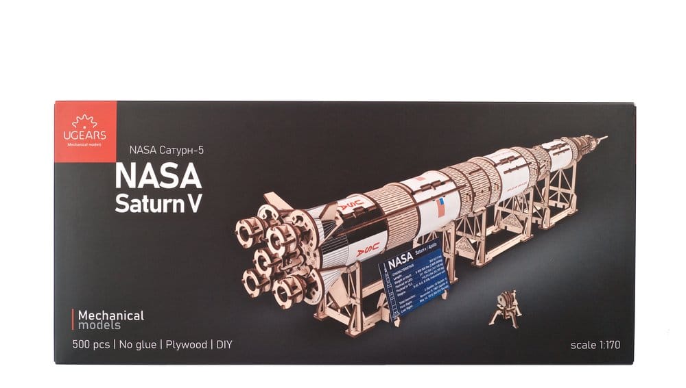 NASA Puzzle de madera 3D Saturn V