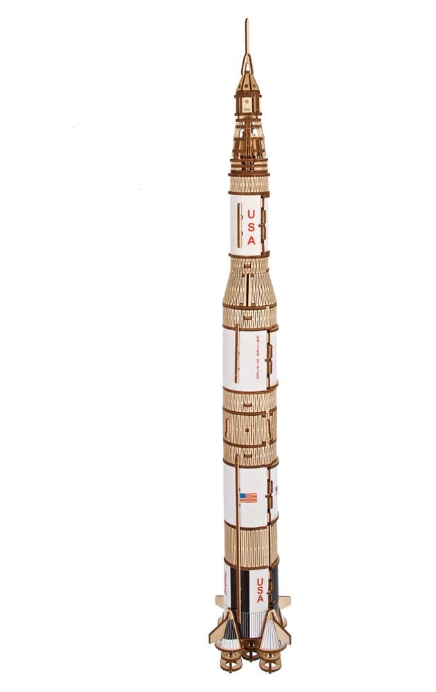 NASA Puzzle de madera 3D Saturn V