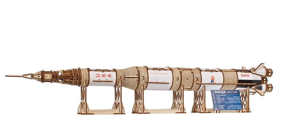 NASA Puzzle de madera 3D Saturn V