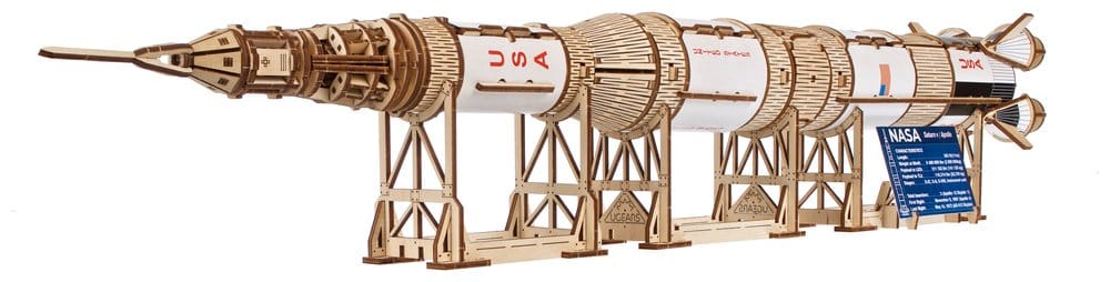 NASA Puzzle de madera 3D Saturn V