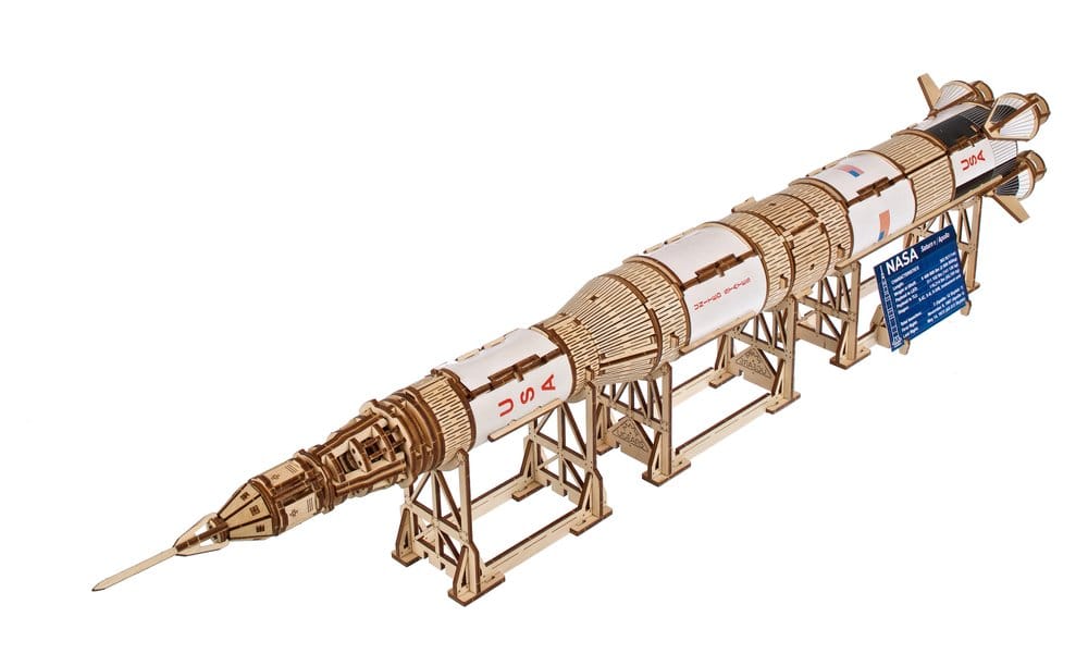 NASA Puzzle de madera 3D Saturn V