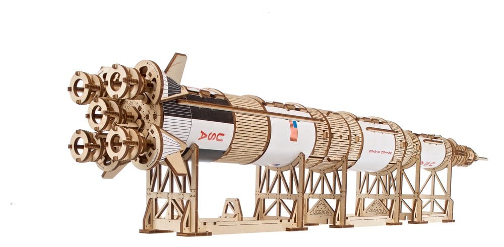 NASA Puzzle de madera 3D Saturn V