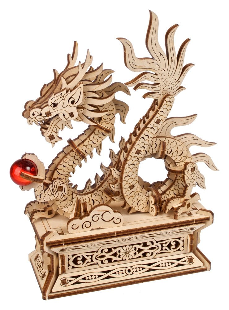 Ugears Puzzle de madera 3D Dragón de madera