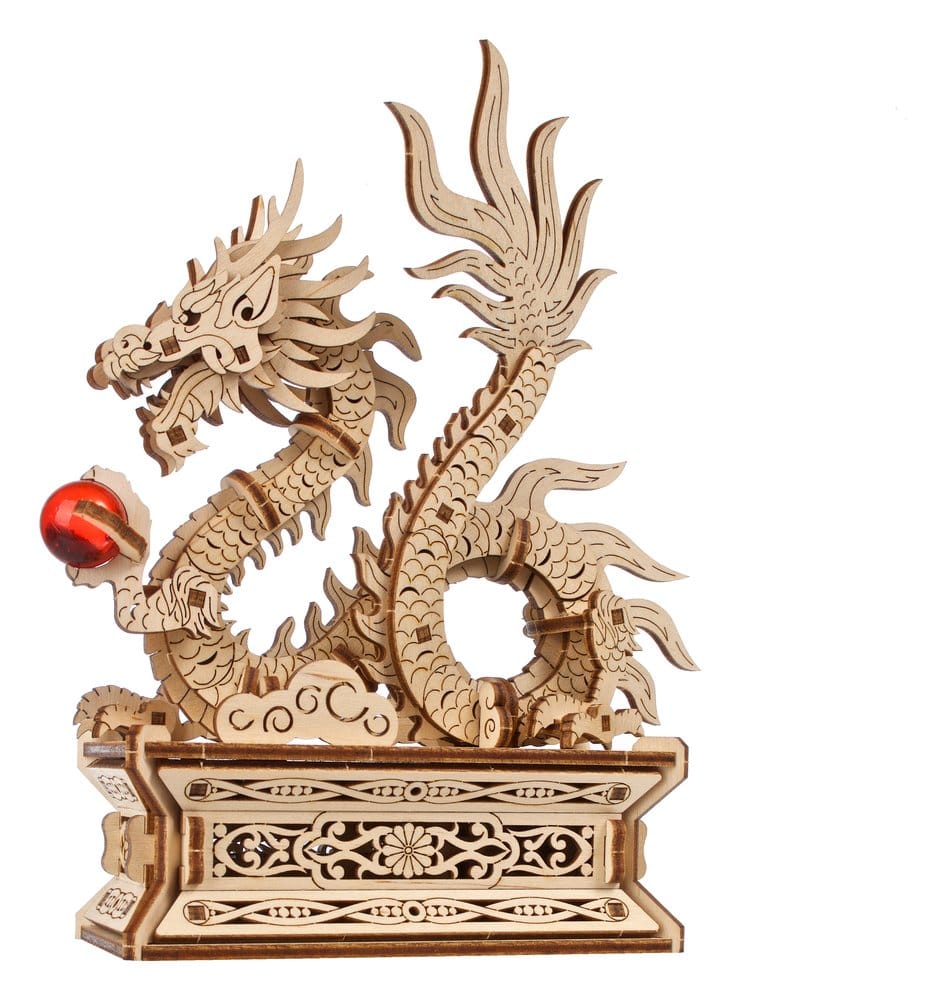 Ugears Puzzle de madera 3D Dragón de madera