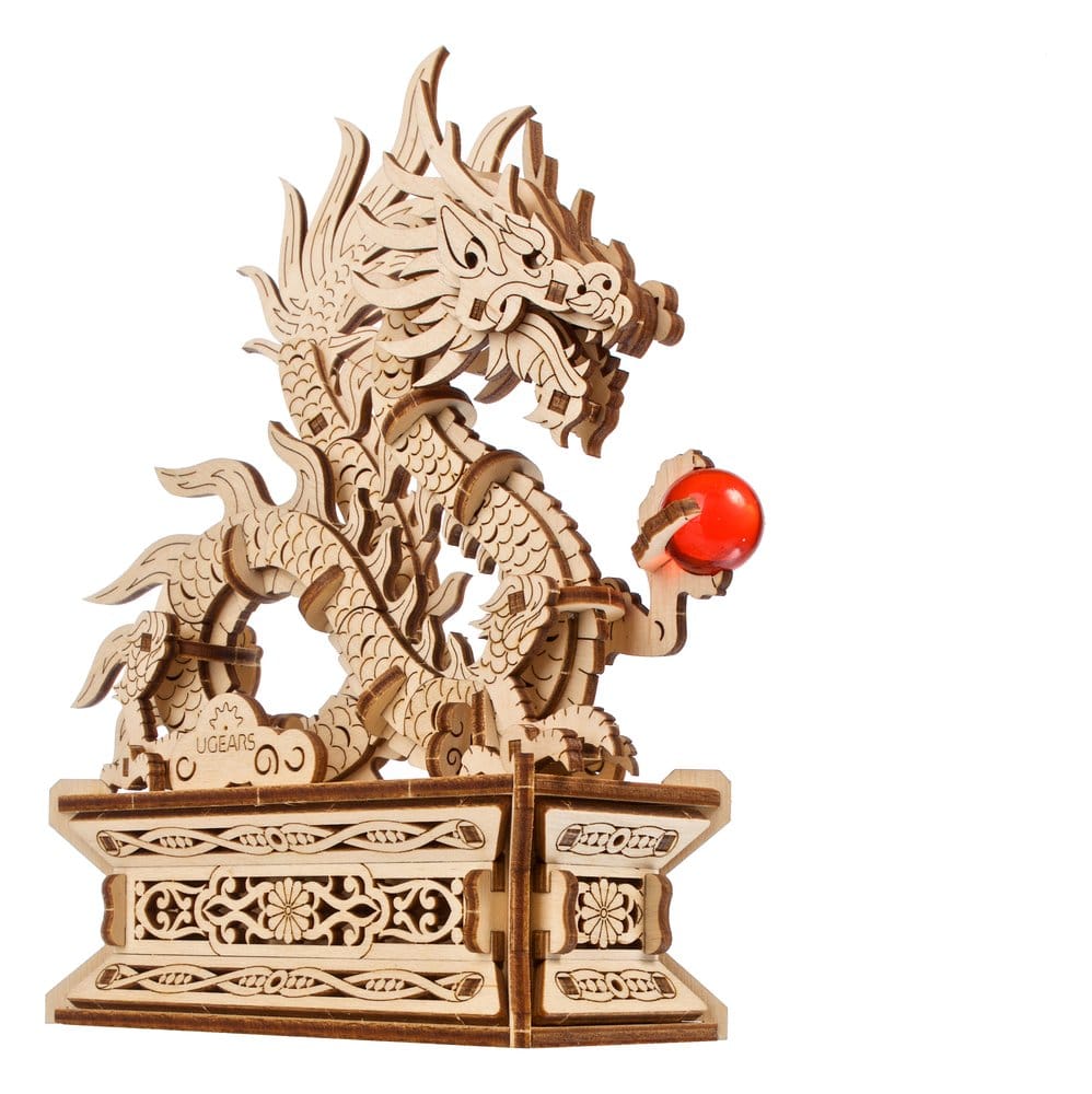 Ugears Puzzle de madera 3D Dragón de madera