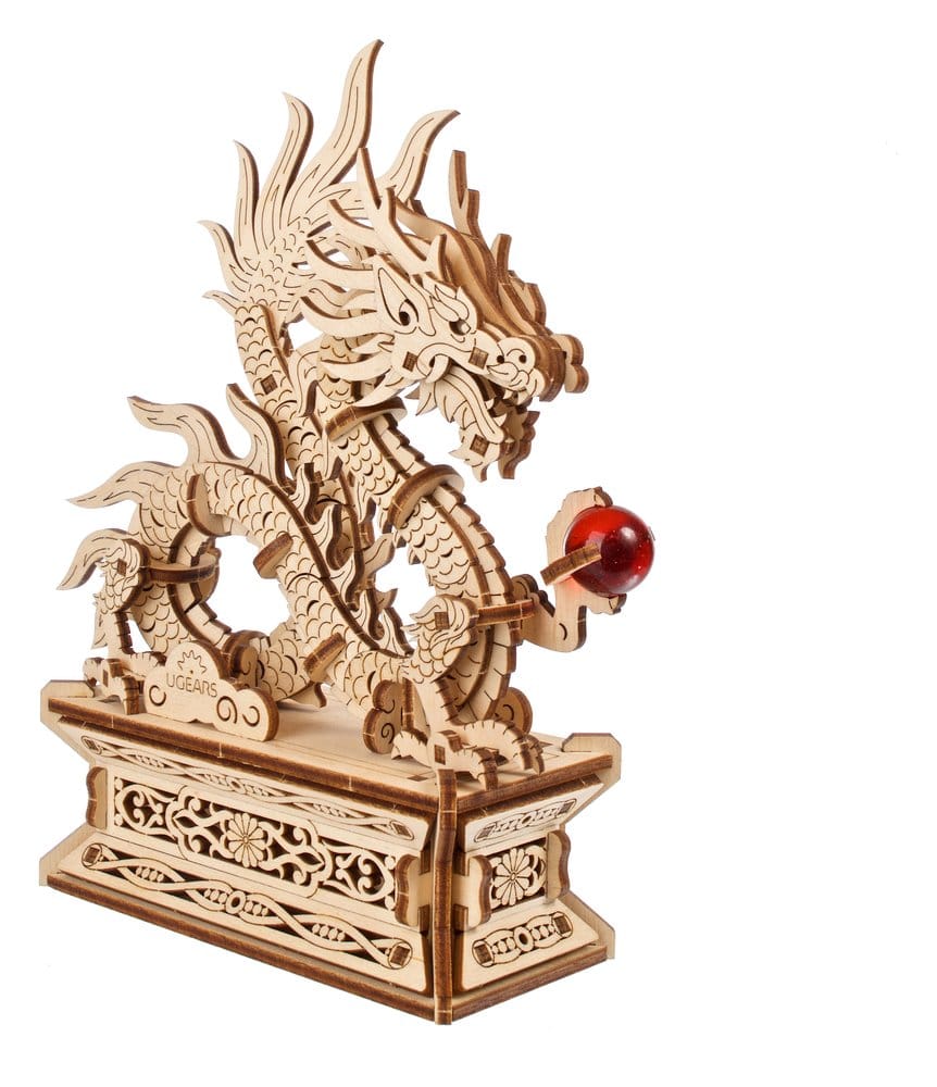Ugears Puzzle de madera 3D Dragón de madera