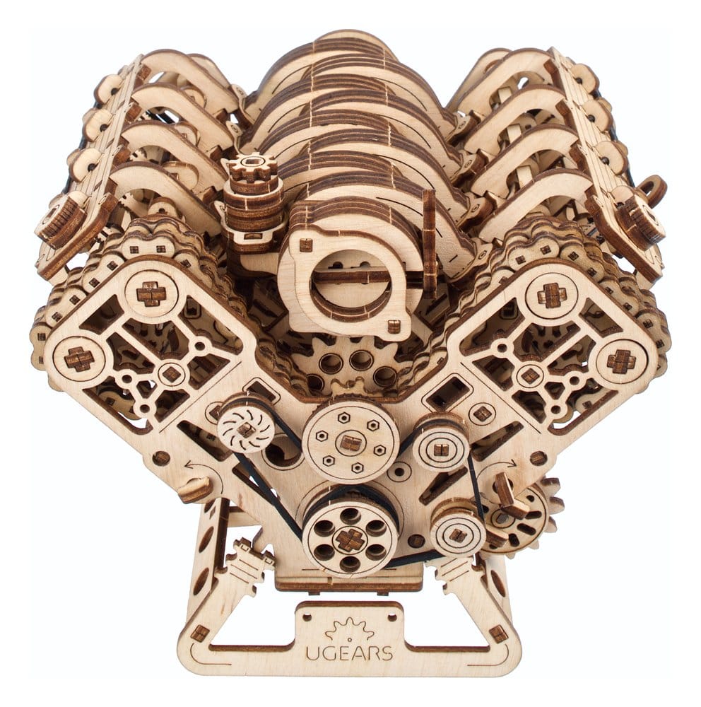 Ugears Puzzle de madera 3D Motor V8