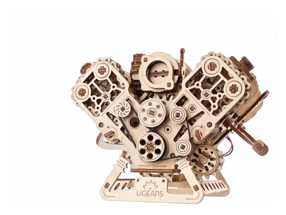 Ugears Puzzle de madera 3D Motor V8