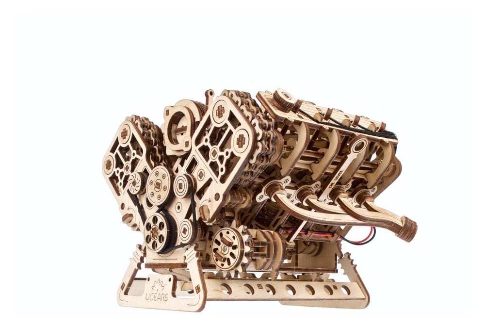 Ugears Puzzle de madera 3D Motor V8