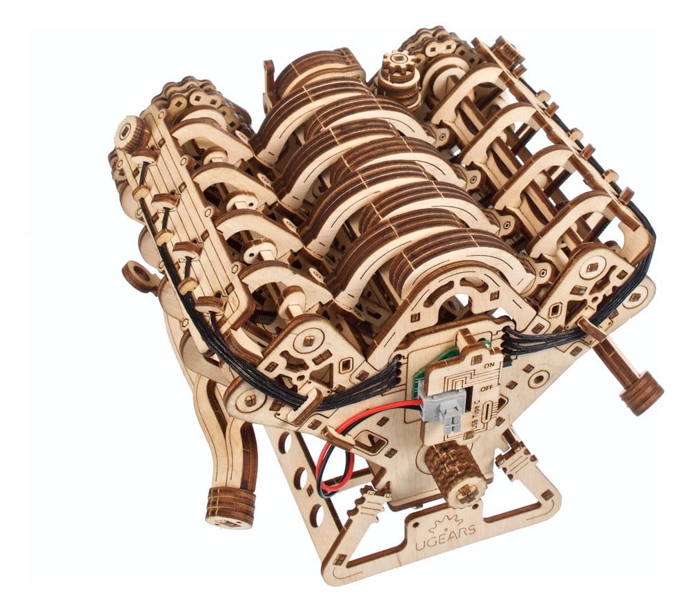 Ugears Puzzle de madera 3D Motor V8