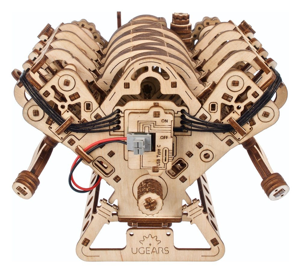 Ugears Puzzle de madera 3D Motor V8