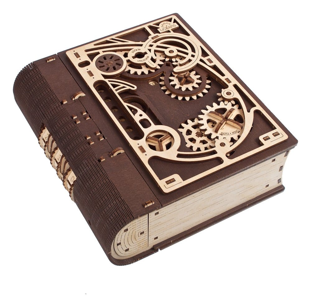 Ugears Puzzle de madera 3D Libro de los Secretos