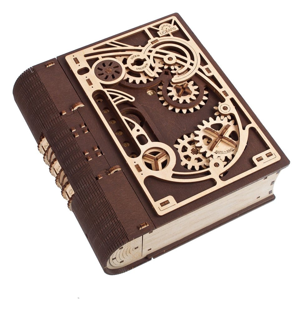 Ugears Puzzle de madera 3D Libro de los Secretos