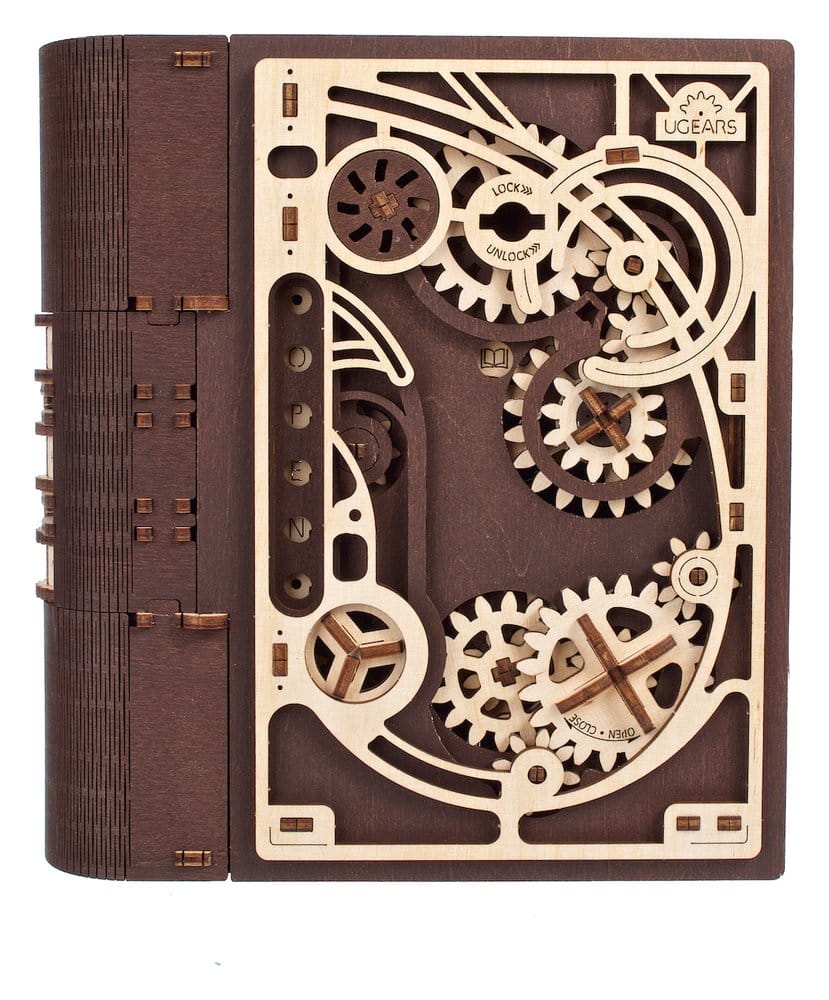 Ugears Puzzle de madera 3D Libro de los Secretos