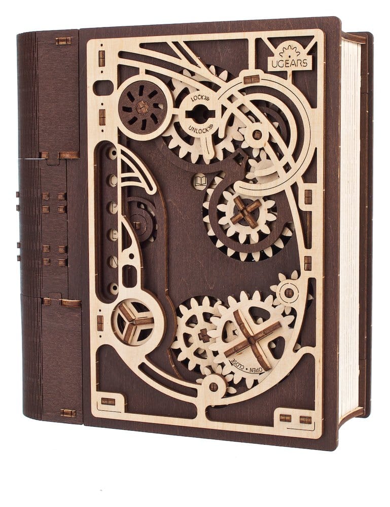 Ugears Puzzle de madera 3D Libro de los Secretos