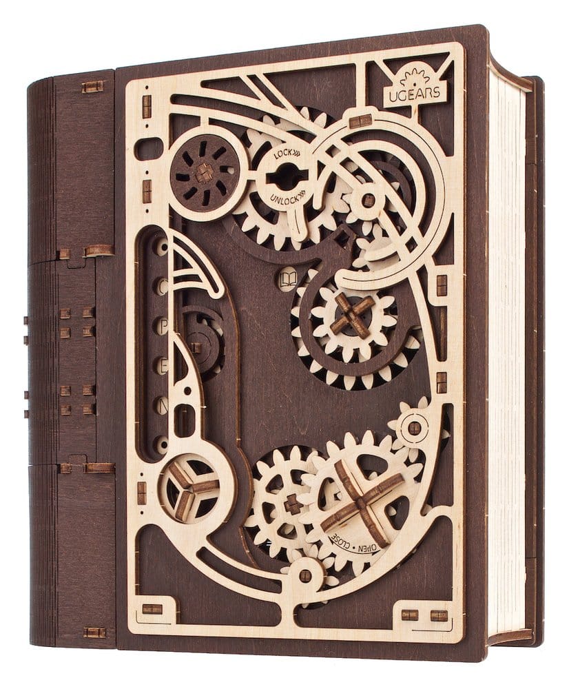 Ugears Puzzle de madera 3D Libro de los Secretos