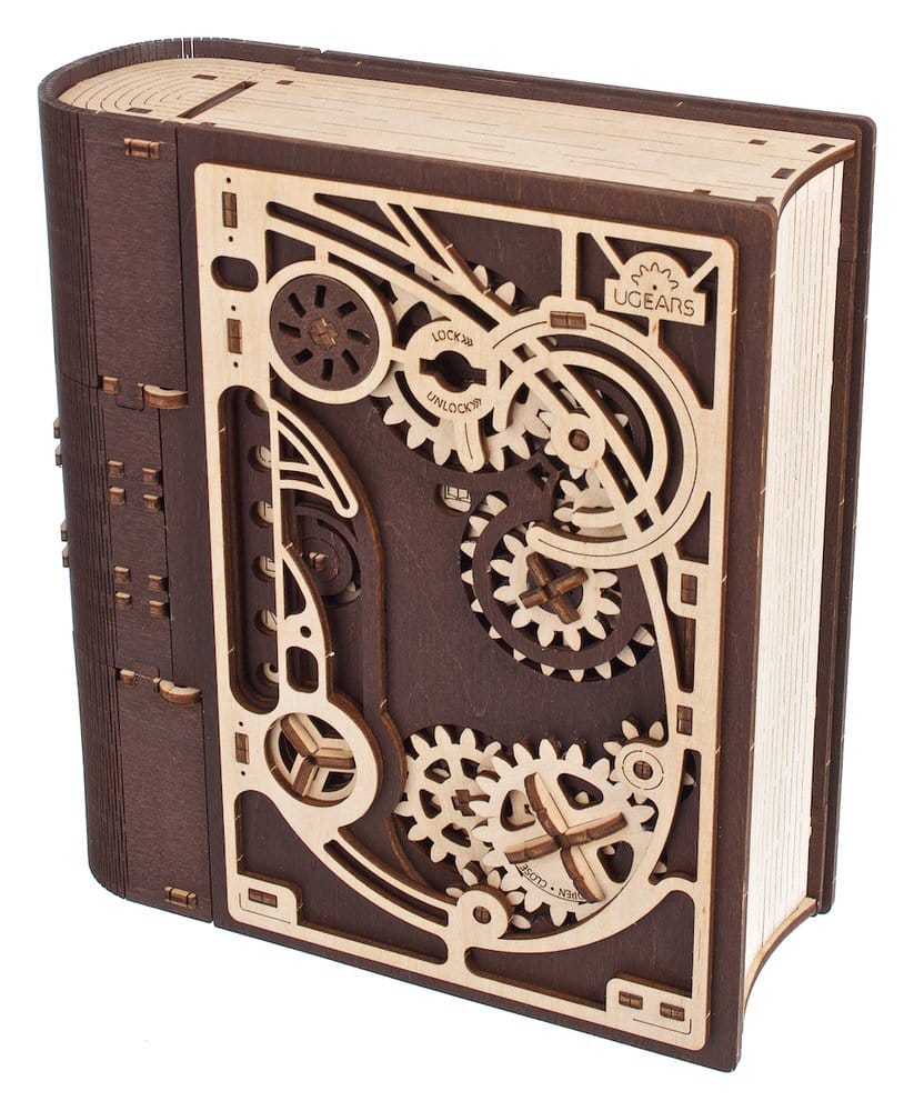 Ugears Puzzle de madera 3D Libro de los Secretos