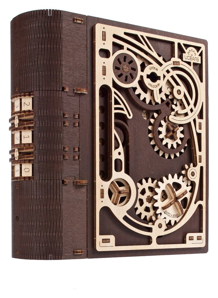 Ugears Puzzle de madera 3D Libro de los Secretos