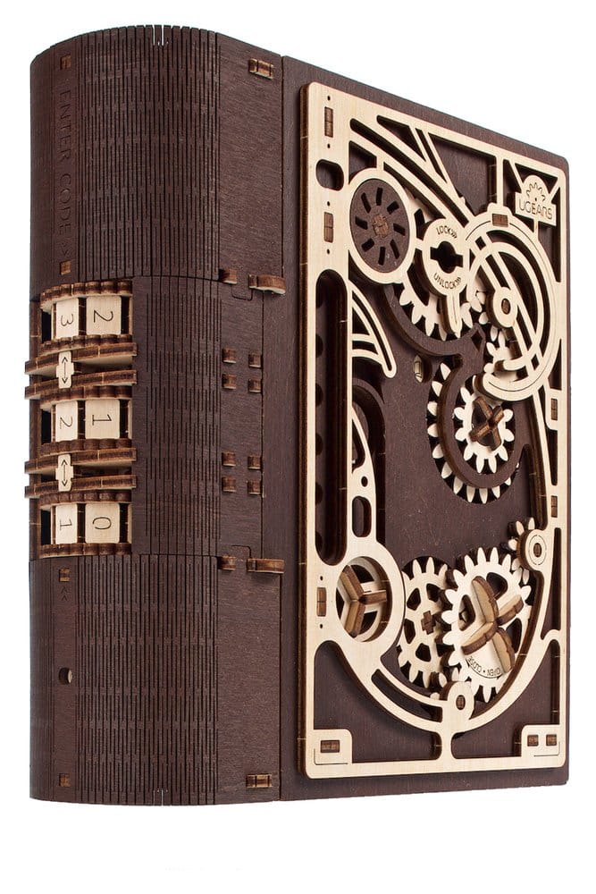 Ugears Puzzle de madera 3D Libro de los Secretos