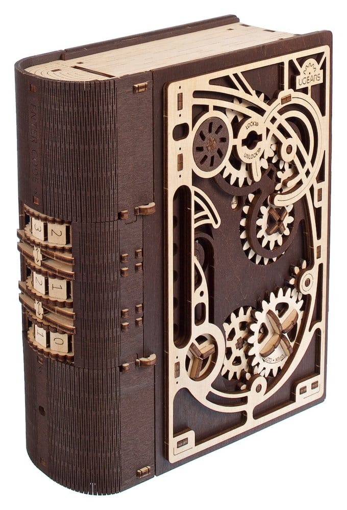 Ugears Puzzle de madera 3D Libro de los Secretos