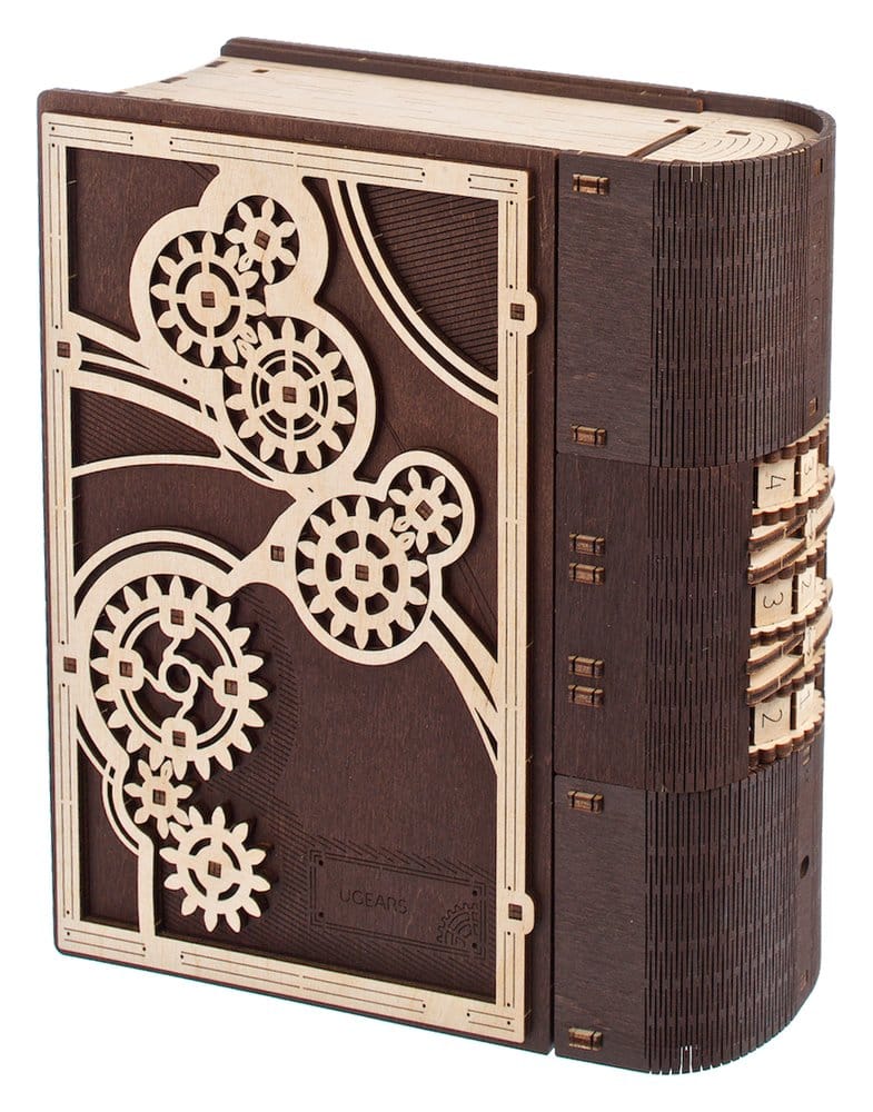 Ugears Puzzle de madera 3D Libro de los Secretos