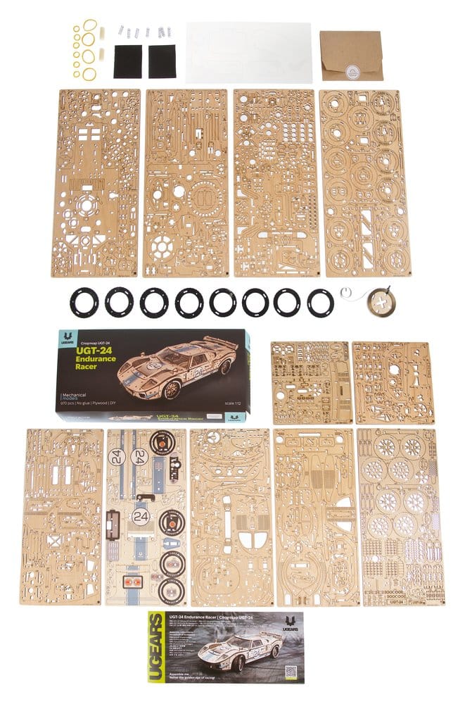 Ugears Puzzle de madera 3D UGT-24 Endurance Racer