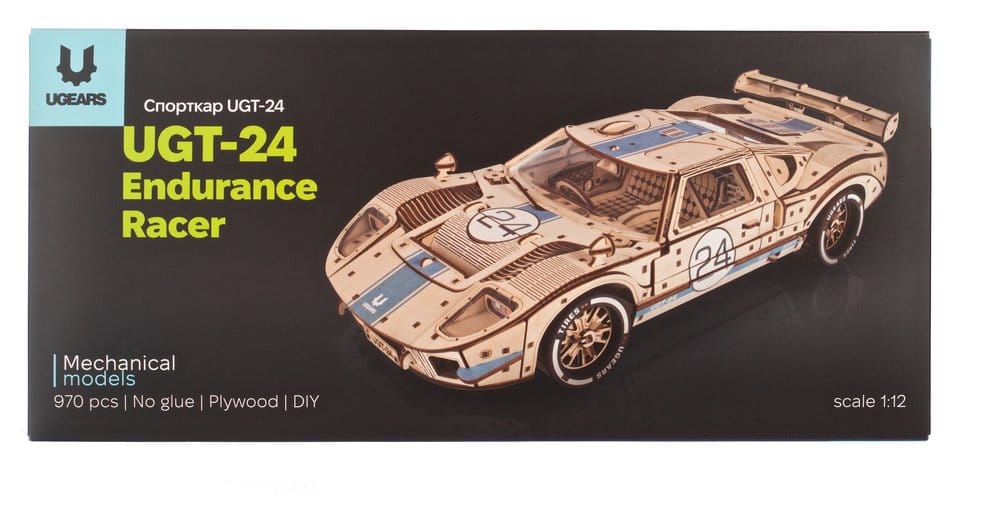 Ugears Puzzle de madera 3D UGT-24 Endurance Racer