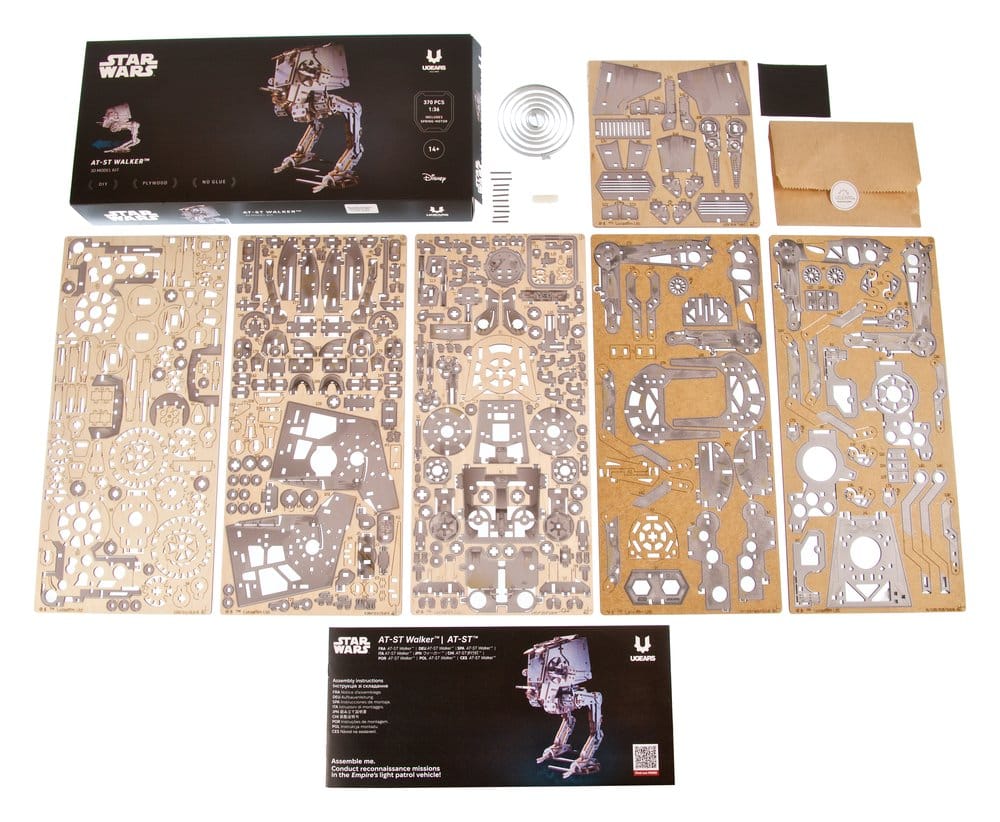 Star Wars Puzzle de madera 3D AT-ST Walker