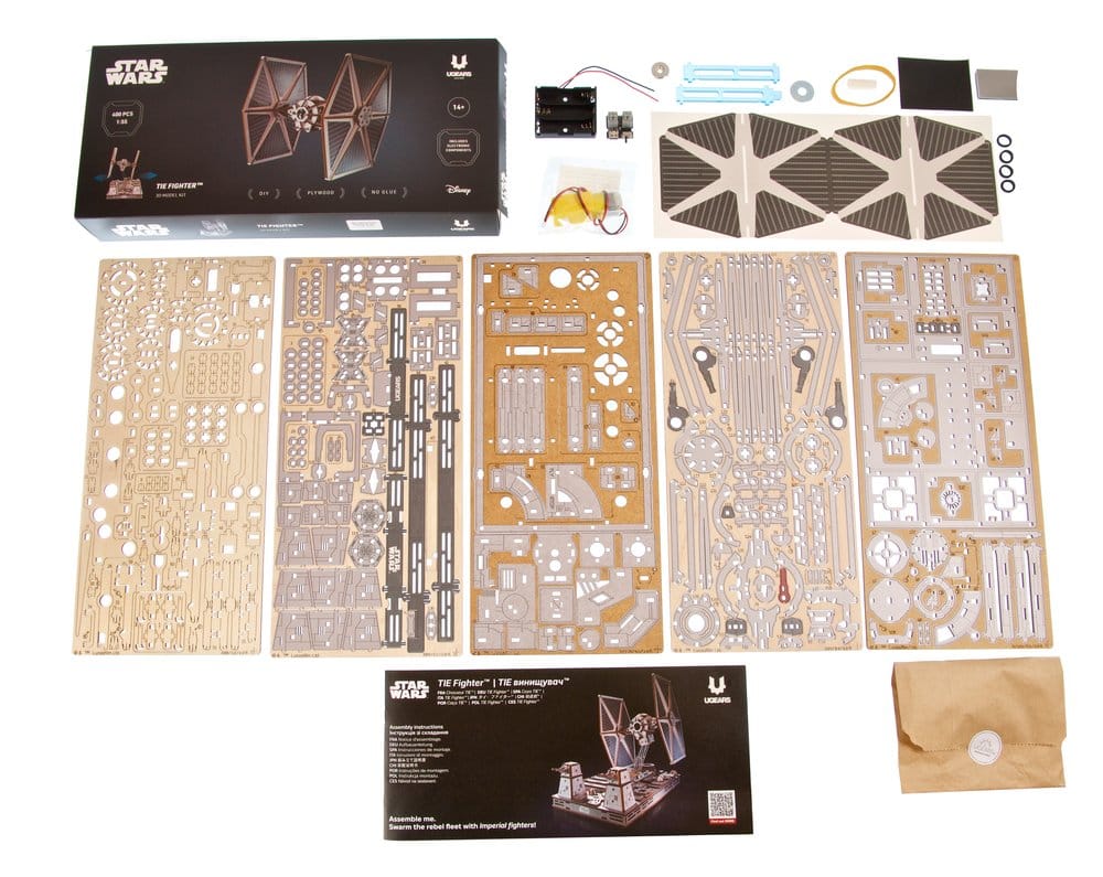 Star Wars Puzzle de madera 3D TIE Fighter