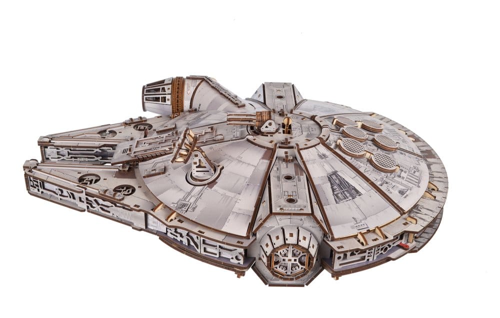 Star Wars Puzzle de madera 3D Millennium Falcon