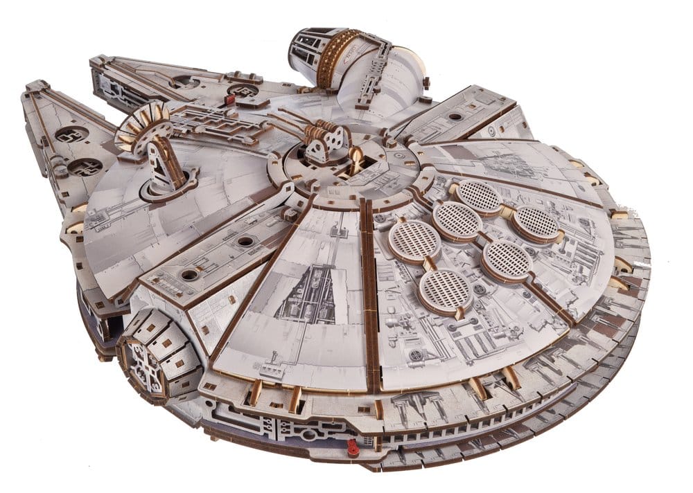 Star Wars Puzzle de madera 3D Millennium Falcon