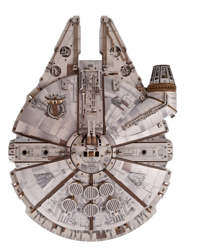 Star Wars Puzzle de madera 3D Millennium Falcon