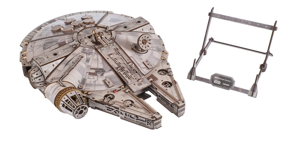 Star Wars Puzzle de madera 3D Millennium Falcon