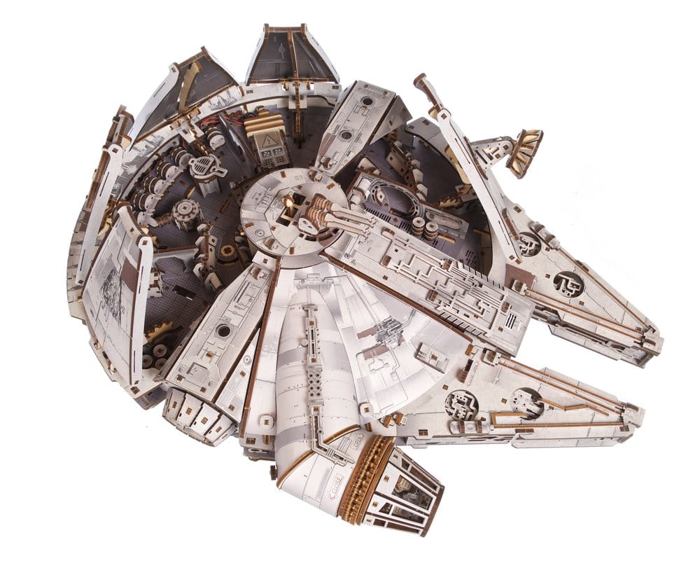 Star Wars Puzzle de madera 3D Millennium Falcon
