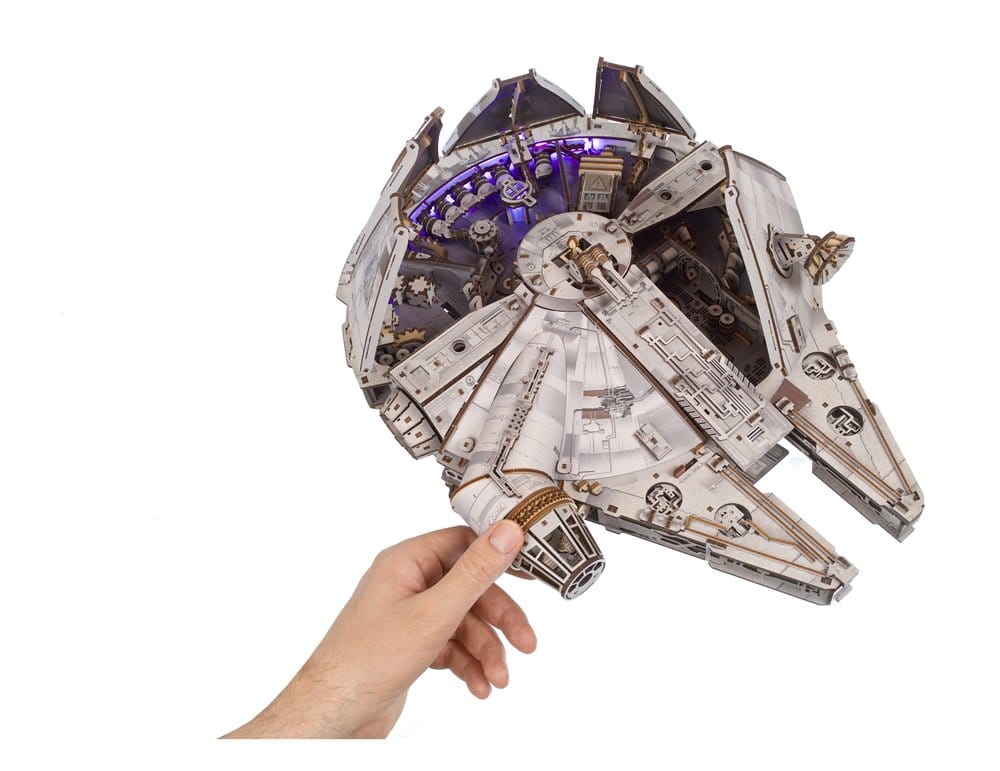 Star Wars Puzzle de madera 3D Millennium Falcon