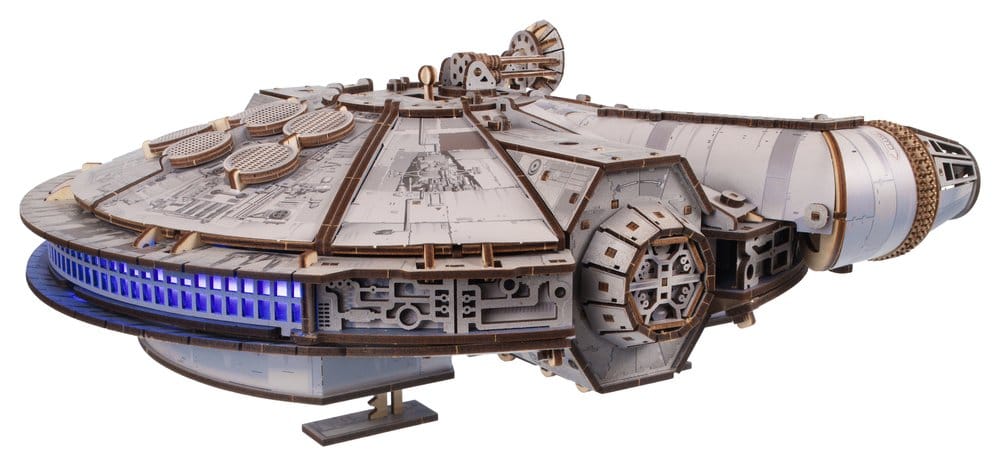 Star Wars Puzzle de madera 3D Millennium Falcon