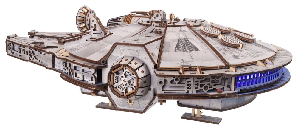 Star Wars Puzzle de madera 3D Millennium Falcon