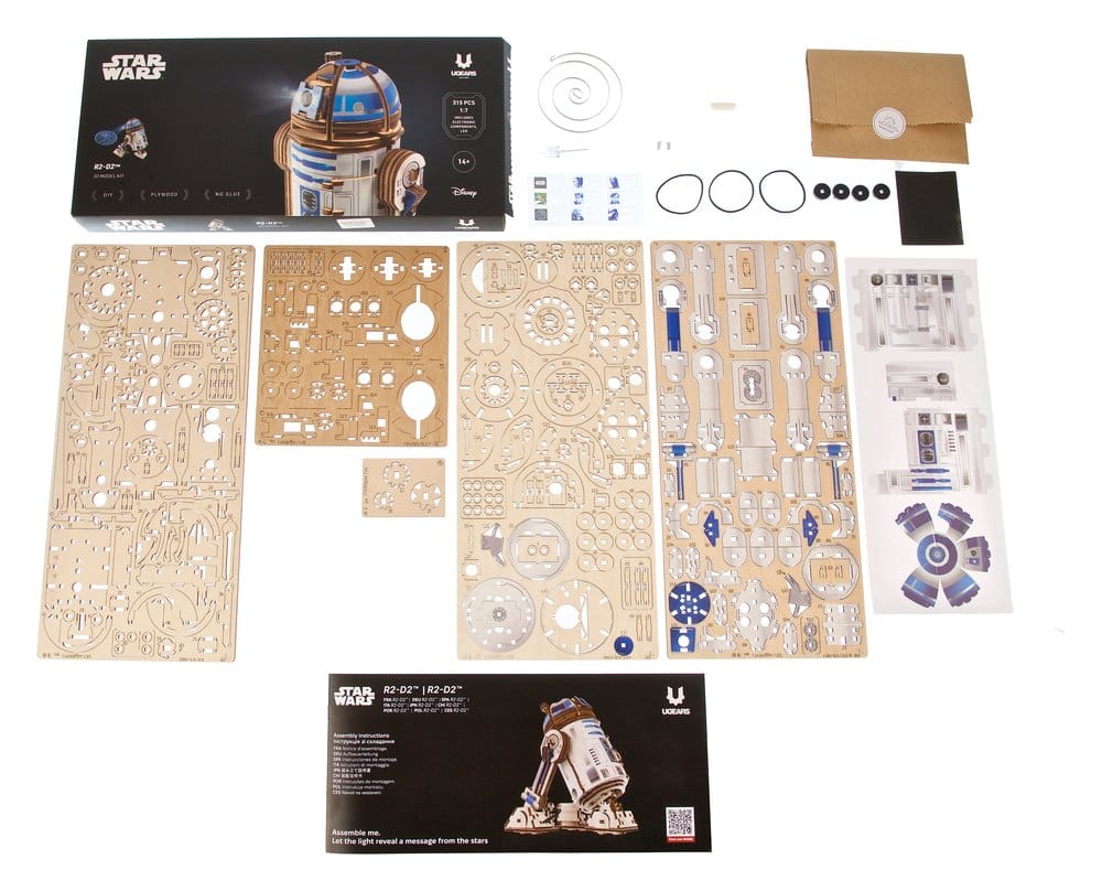 Star Wars Puzzle de madera 3D R2-D2