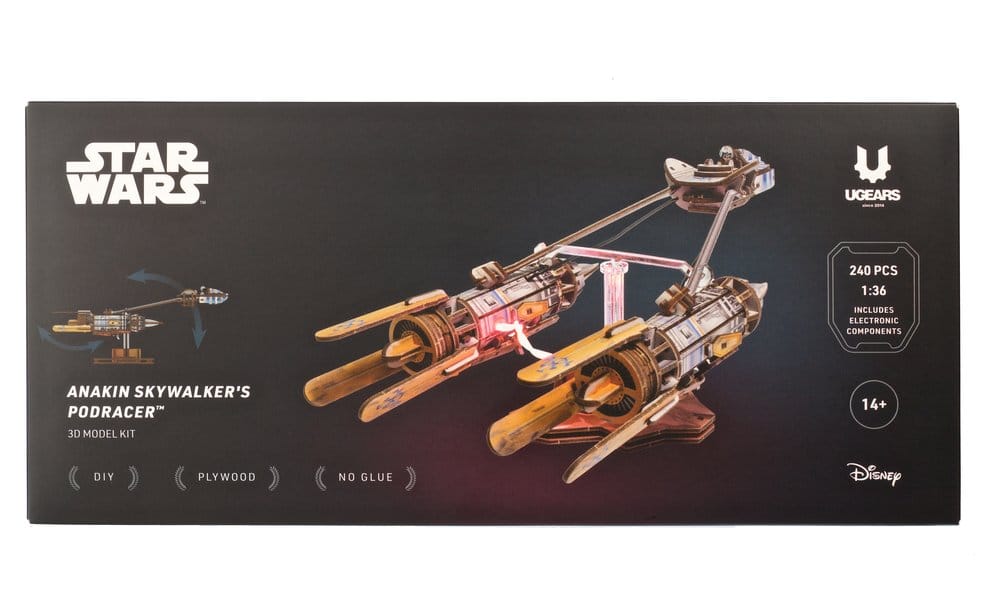 Star Wars Puzzle de madera 3D Anakin Skywalker's Podracer