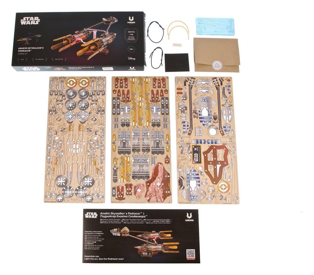Star Wars Puzzle de madera 3D Anakin Skywalker's Podracer
