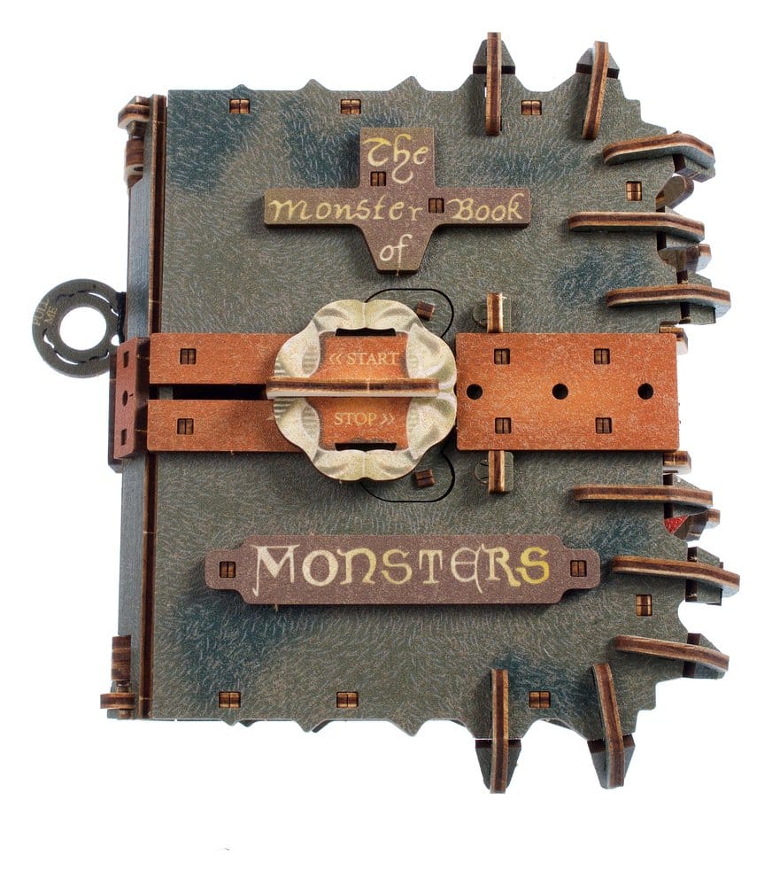 Harry Potter Puzzle de madera 3D El Monstruoso Libro de los Monstruos