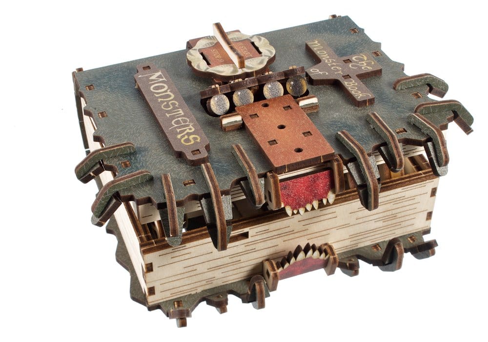 Harry Potter Puzzle de madera 3D El Monstruoso Libro de los Monstruos