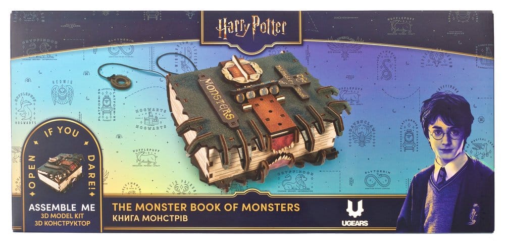 Harry Potter Puzzle de madera 3D El Monstruoso Libro de los Monstruos