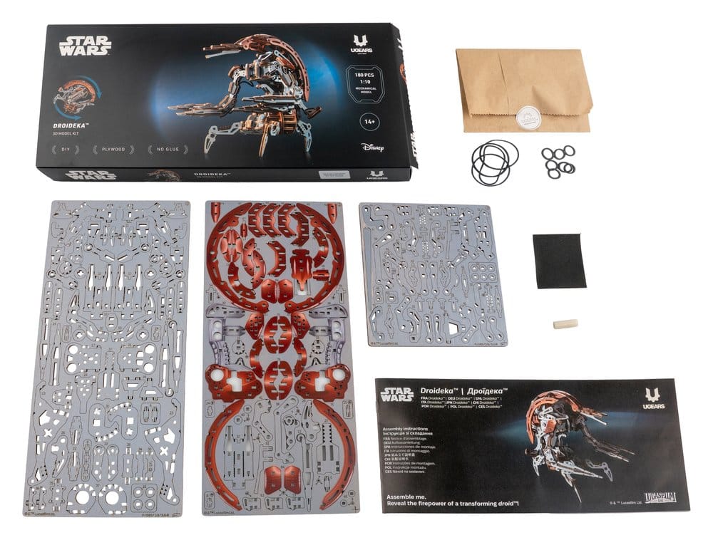 Star Wars Puzzle de madera 3D Droideka