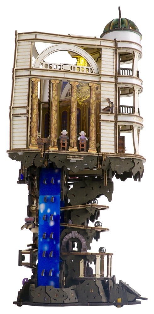 Harry Potter Puzzle de madera 3D Carrera de Canicas del Banco Mágico Gringotts