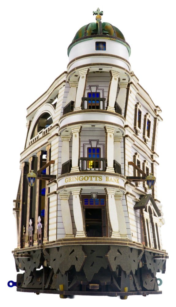Harry Potter Puzzle de madera 3D Carrera de Canicas del Banco Mágico Gringotts