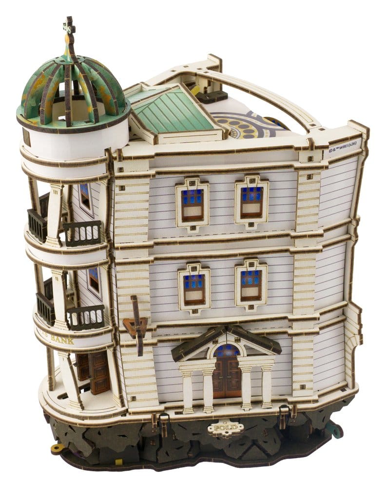 Harry Potter Puzzle de madera 3D Carrera de Canicas del Banco Mágico Gringotts