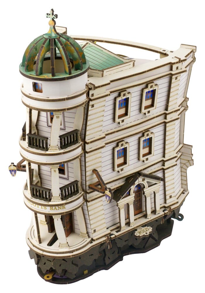 Harry Potter Puzzle de madera 3D Carrera de Canicas del Banco Mágico Gringotts